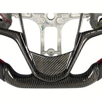 Volant en cuir personnalisé avec affichage LED du régime moteur pour Cadillac CTS CTSV ATS ATSV Coupé, accessoires de voiture sport