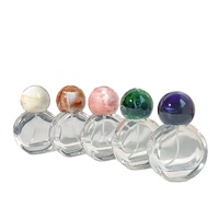 Flacon de parfum avec pulvérisateur à pompe 25 ml, verre de haute qualité, portable, voyage, distributeur d'échantillons exquis, diffuseur de roseaux, sérigraphie