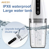 Irrigateur Oral Portable Rechargeable Voyage Irrigation Cleaner IPX7 Étanche Électrique Professionnel Soie Dents Nettoyeur