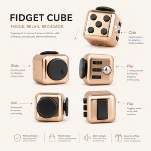 Juguete Antiestrés Infinity Dice Fidget Toy - Product Image 3