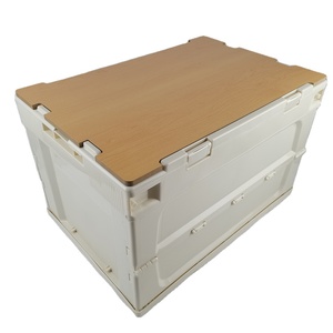 hot sale wooden lid picnic wooden table Folding box accessories