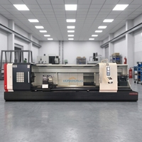 Tour CNC horizontal robuste CK61100, tour à métaux de haute précision pour rouleaux, arbres et cylindres en acier