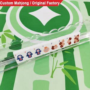 Juego de Mahjong Americano de 4 Capas Hecho a Medida en Fábrica, Fichas Plegables de Acrílico Rosa, 160 Cartas, Juego de Entretenimiento Elegante y de Lujo - Product Image 1