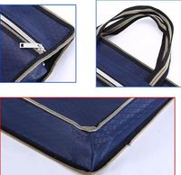Sac fourre-tout Oxford imprimé avec logo personnalisé pour conférence et ordinateur transportant un sac à provisions de qualité supérieure