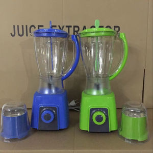 Presse-agrumes/broyeur électrique de comptoir en plastique ABS 4 vitesses 1,5 L 2 en 1 Multifonctionnel 4 lames <span class=keywords><strong>Robot</strong></span> <span class=keywords><strong>culinaire</strong></span> mélangeur pour la maison Cadeau - Product Image 1