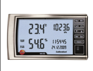 เทอร์โมไฮโกรมิเตอร์ แบรอมิเตอร์ Testo 622 จากเยอรมนี พร้อมการป้องกันระดับ IP30 และการรับประกัน 12 เดือน สำหรับการตรวจสอบคุณภาพอากาศในห้องปฏิบัติการ - Product Image 3