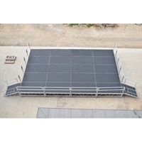 Usine Kindawow Plate-forme de scène de concert portable recyclable de haute qualité en aluminium pour événements en plein air