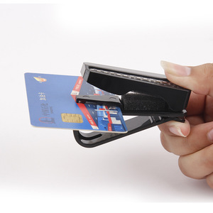 New Trend <b>Car</b> Interior Visor <b>Glasses</b> <b>Holder</b> with Ticket Card Storage <b>Car</b> Sunglasses <b>Holder</b> - Product Image 1