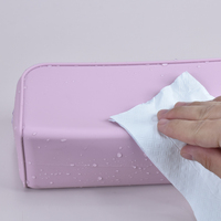 Étuis à crayons en silicone en gros, sacs de papeterie créatifs en forme de crayon, pochette lavable pour écoliers, vente en gros