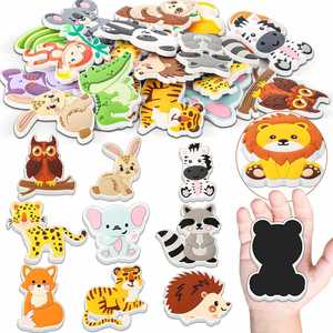 Imanes de Refrigerador de Animales 3D de Goma para Niños Pequeños, Imanes de PVC de Alta Calidad con Logotipo Personalizado - Product Image 1