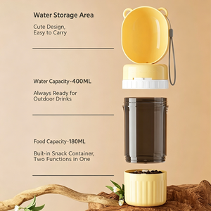 New Portable <b>Dog</b> Water Cup - Outdoor Travel Pet Water <b>Bottle</b> Hydration Dispenser - Product Image 3