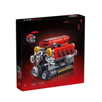 GAOMISI T4065 2026 Nouveau MOC Créatif Ensemble de Blocs de Construction Moteur Dynamique Modèle Éducatif Cadeaux de Bureau 1255 Pièces