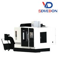Fresadora Vertical CNC de 3 Ejes de Alta Precisión, Controlada por FANUC, VMC855 BT40, Mesa de 1000x550, Capacidad de Trabajo Pesado para Moldes Complejos