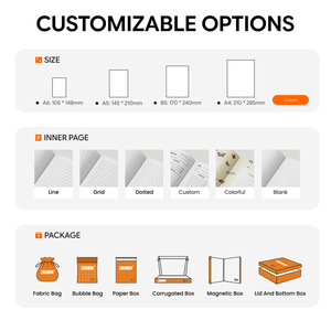 Blocco Note Promozionale con Logo Personalizzato, 50 Fogli Interni, <span class=keywords><strong>Dimensioni</strong></span> Flessibili, Opzioni di Stampa Multiple - Product Image 5