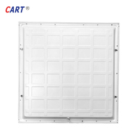 Plafonnier LED commercial 2*2 pieds 60*60 carré RGBCCT rétro-éclairé panneau LED plat homologué ETL