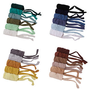 Zifeng OEM femmes musulmanes couleur unie foulard coton sangle Jersey Base Cap - Product Image 1