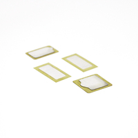 Disque sonore piézoélectrique SWT 33mm 2.5kHz à base en laiton rectangulaire pour cartes de contrôle électroniques domestiques
