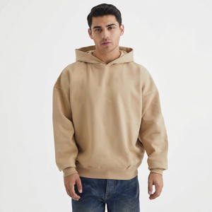 Top Trending Boxy <b>Hoodies</b> For Men <b>Lightweight</b> Quickdry Customized Logo Printing Streetwear Pullover <b>Hoodies</b> 100% Cotton - Product Image 1