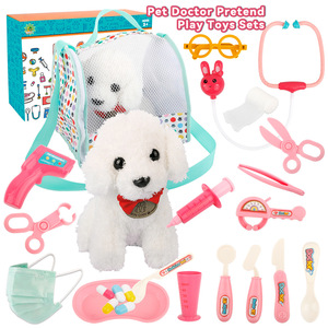 2025 nouveauté <span class=keywords><strong>Kit</strong></span> médical vétérinaire simulé pour enfants jeu de rôle médecin infirmier <span class=keywords><strong>jouet</strong></span> ensemble pour animaux de compagnie pour garçon et fille - Product Image 2