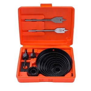 GHL2913 Jeu d'ouvre-trous de menuiserie Cylindre de lampe en plastique Perceuse de plaques de plâtre en pvc Perceuse de panneaux de bois Pistolet Perçage de trous - Product Image 5