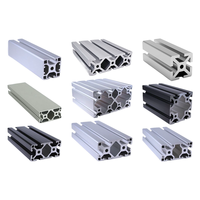 Profils en aluminium 6061 6063 sur mesure, extrusion, section en aluminium anodisé, OEM ODM, découpe CNC, longueur personnalisée, fournisseur d'usine