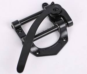 Piezas del kit de guitarra DIY Black <span class=keywords><strong>Bigsby</strong></span> USA B5 Guitar Vibrato Tailpiece para guitarras planas de 6 cuerdas - Product Image 6