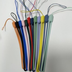 Silicone Lanyard Multicolor Durable Phone Lanyard With Plastic Buckle For Id Card Usb Flash Drive Keychain - Product Image 1