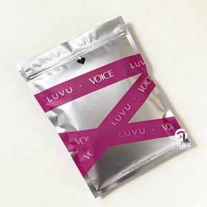 Custom Recyclable Silk Screen Printed PE GRS Three Side <b>Seal</b> Zipper <b>Bags</b> for Sports Socks Underwear & Apparel Packaging - Product Image 6