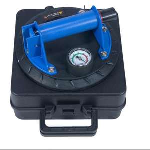 200 mm de diámetro. Ventosa de Vacío con Bomba de Aire de Tres Capas y Manómetro, Estilo Rayado - Product Image 2