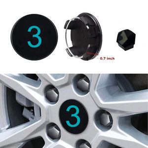 <span class=keywords><strong>Tapacubos</strong></span> de rueda duraderos para tesla modelo 3, producto de fábrica de China, de aluminio ABS, círculo negro - Product Image 4