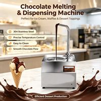 Distributeur de chocolat liquide compact avec robinet