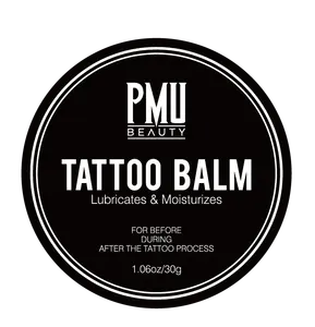 Baume Apaisant Post-Tatouage pour <span class=keywords><strong>Avant</strong></span> et <span class=keywords><strong>Après</strong></span>, Crème Soin Tatouages, Amélioration de la Couleur, Lotion Post-PMU - Product Image 1