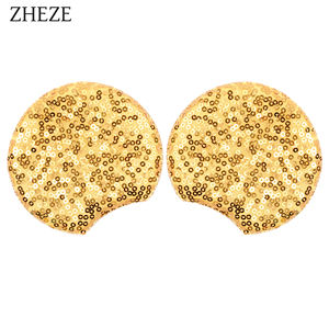 Großhandel DIY-Zubehör 3,5 Zoll Glitzer-Pailletten Mausohren für Kinder Stirnband Mädchen Haarband Hut-Dekoration - Product Image 2