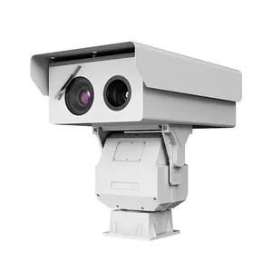 Ultra-lunga distanza 86x heavy duty Bi-spectrum thermal imaging telecamera PTZ rilevamento incendio 640x512 ptz termico di sicurezza a lungo raggio
