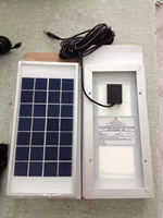 Cellule solaire polycristalline personnalisée plaque solaire en verre 3W 3.5W Watts 7V Panneau solaire pour le marché indien Lumières LED solaires
