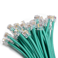 Câble Pigtail RJ12 6P6C OEM avec âme en cuivre et fils codés par couleur, longueur 500 mm, pour câblage d'équipements automobiles