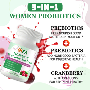 Best Selling Women's Probiotic Tablets with Lactobacillus Rhamnosus Help Nourish Good Bacteria in <b>Your</b> Gut Herbal <b>Supplements</b> - Product Image 4