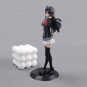 Figura de Yukinoshita Yukino de 18 cm del anime Yahari Ore no Seishun Love Comedy wa Machigatteiru, versión con uniforme escolar, modelo de juguete. - Product Image 5