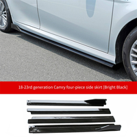 Kit de modification de carrosserie Veidt pour Toyota Camry 8ème génération 2018-2020 : Lame avant, petit kit carrosserie, jupes latérales, aileron arrière, aileron supérieur et lames latérales