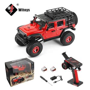 WLtoys 2428 1/24 Mini <span class=keywords><strong>voiture</strong></span> RC 2.4G avec lumières LED 4WD modèle de véhicule tout-terrain télécommande mécanique électrique camionnette - Product Image 6