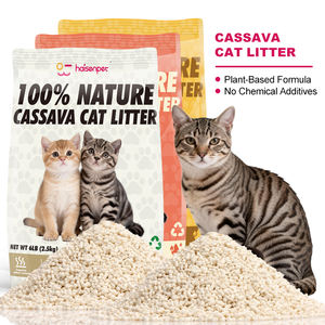 Litière <span class=keywords><strong>pour</strong></span> <span class=keywords><strong>chat</strong></span> à base d'amidon de tapioca, très vendue, antibactérienne et anti-odeurs, agglomération rapide, universelle <span class=keywords><strong>pour</strong></span> chats d'intérieur - Product Image 1