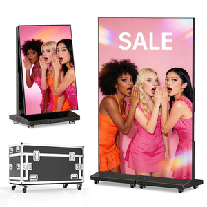 จอแสดงผล LED แบบตั้งพื้นพรีเมียม พร้อมขาตั้งและล้อ สำหรับห้างสรรพสินค้า ร้านค้าปลีก และการโฆษณา - Product Image 6