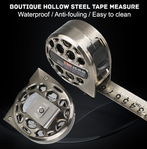 Băng thép rỗng đo 5m hộ gia đình trang trí mặt Hàng quà tặng Băng đo chống thấm nước chống gỉ nylon chống mài mòn Băng biện pháp - Product Image 5