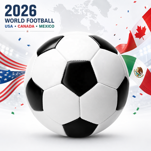 Balón <span class=keywords><strong>de</strong></span> Fútbol TOPTONS Venta Directa <span class=keywords><strong>de</strong></span> Fábrica Tamaño 2/3/4/5 - Clásico Blanco y Negro - Balón <span class=keywords><strong>de</strong></span> Fútbol Resistente para Interior/Exterior - Product Image 1
