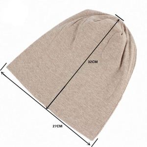 Bonnet en coton doux et extensible à prix d'usine, bonnet de nuit, bonnets chimio pour hommes et femmes, cadeau promotionnel, confortable - Product Image 2