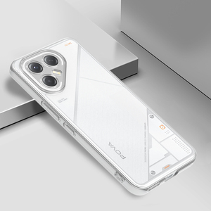 Funda de Teléfono <span class=keywords><strong>Ultra</strong></span> Transparente de TPU de Alta Calidad, Impermeable y Resistente a Golpes para Tecno Pova 7 con Anillo Magnético y Muestra Gratis - Product Image 4