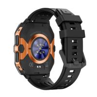 C32 Pro Smartwatch mit GPS-Navigation, Herzfrequenzmesser, Aktivitätstracker, Silikonarmband, magnetischer Ladefunktion und Wecker