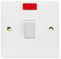 Panel Táctil Eléctrico Clásico Serie Blanca 1, Interruptor de Pared ABS de 10A, Control de Timbre, Clasificación IP20, Diseño Contemporáneo, Duradero