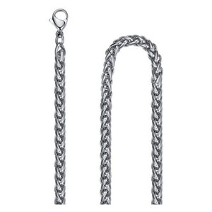 Collar de Cadena de Acero Inoxidable de 3, 4, 5, 6, 7 y 8 mm para Mujer, Cadena para Clavícula, Uso Diario, Regalo, Joyería - Product Image 2