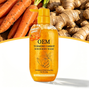 Gel de Baño <span class=keywords><strong>Exfoliante</strong></span> de Cúrcuma de Alta Calidad Personalizado, Gel de Ducha Humectante, Suavizante e Iluminador - Product Image 2